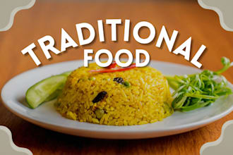 teach you how to prepare fried rice and jollof rice with beef