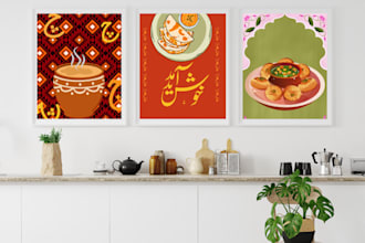 design custom printable wall art and gallery wall sets