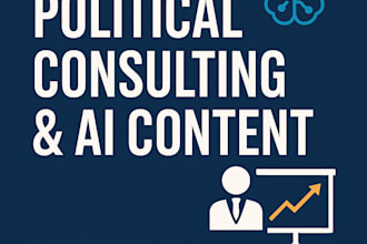 political consulting and ai content