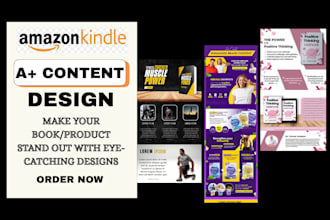 design amazon kdp aplus content for kindle books amazon ebc kdp book design