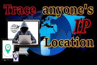 trace location , find IP , trace social media ,investigation