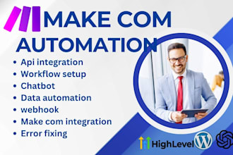 fix make com automation, scenario, workflow, make API
