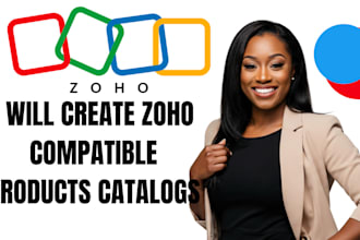 create zoho compatible product catalogs and PDF listings