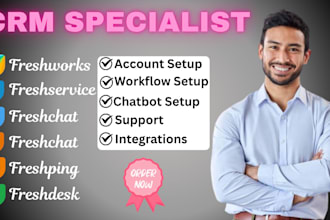 freshdesk freshwork freshsales freshchat freshping zendesk crm chatbot
