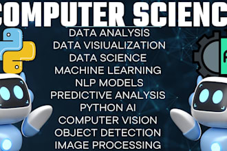 do data science,python data analysis,data visualization,predictive model,nlp,ml