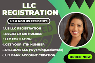 do US llc registration, ein number for non US citizens boi report