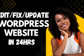 be your wordpress virtual assistant, do wordpress changes, wordpress error help