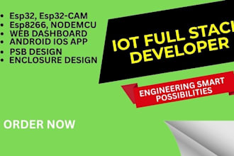 program iot projects, android ios apps for arduino, esp32, esp8266, nrf52 etc