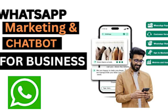 do whatsapp business API setup and build whatsapp chatbots