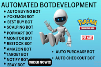 auto purchase bot, auto checkout bot, scalping bot, auto buying bot, pokemon bot