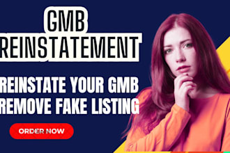 reinstate suspended gmb, fix google my business suspension gmb reinstatement