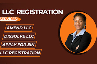 register US llc, dissolve llc, amend llc, apply for ein, close ein, boi report