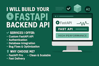 build blazing fast, secure, and scalable apis using fastapi