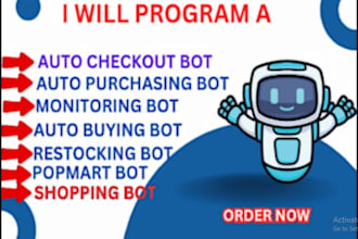 make auto buying bot, popmart bot, auto purchase bot, checkout bot, pokemon bot