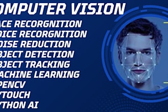 do computer vision,image processing,object detection,face recognition tracking