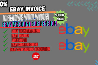 reinstate ebay suspended account ebay invoice ebay restriction reopen mc011