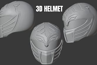 create 3d helmet cosplay 3d model cosplay mask cosplay armor 3d mask 3d printing