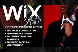 wix SEO ecommerce performance optimization wix security audit wix bug fix ai bot