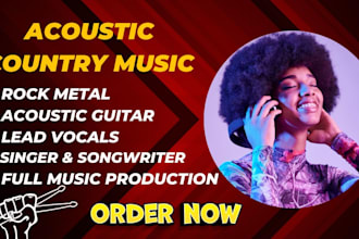 be your rock singer metal vocalist and acoustic guitar hard rocks songwriter