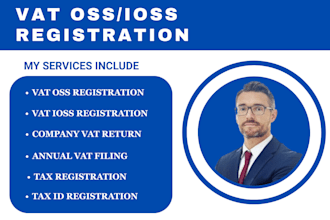 vat oss, ioss registration, vat tax filing in sweden epr germany france spain