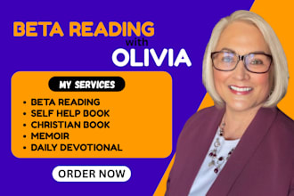 beta read and critique christian book daily devotion memoir self help book