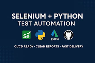 build a professional python selenium pytest automation framework