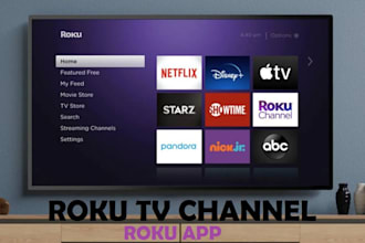 create and setup roku developer sdk channel, roku app, amazon tv, live streaming