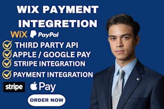 wix paymeny gateway integration stripe apple paypal payment to shopify wordpress