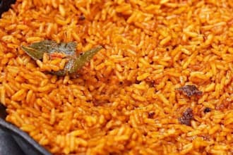 cook smoky jollof rice