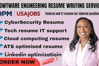 create software engineering resume, federal resume writing for usajobs