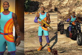 create custom fivem clothing, clothes for fivem, clothes on fivem ped, fivem eup