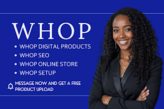 whop whop digital products whop SEO whop setup whop store