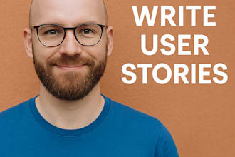 create clear user stories and software requirements for your product