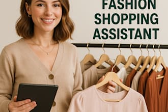 be your personal fashion stylist and online shopper