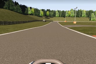 redraw 3d racing kart circuit,city track,landscape,map render,custom layout
