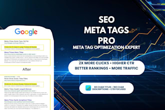 write SEO meta titles, descriptions, and tags for better rankings