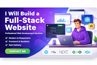build a full stack website
