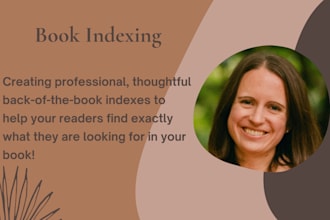 create a professional, polished index for your book