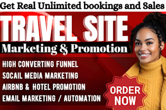 travel site promotion social media ads airbnb listing boost affiliate marketing