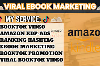 viral booktok video ebook marketing book promotion tiktok ads