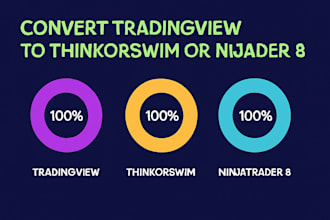 convert tradingview pinescript to ninjatrader 8, thinkorswim, quantower, ctrader