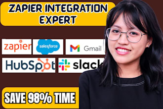 zapier integration with hubspot salesforce gmail slack facebook ads googlesheet