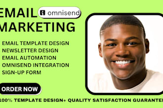 setup omnisend email flows automation, omnisend popups and newsletter templates