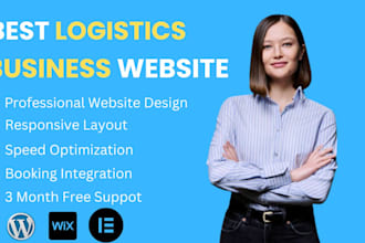 logistics website, cargo, freight, dispatch, trucking website