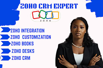 setup zoho automation zoho book analytics and zoho CRM