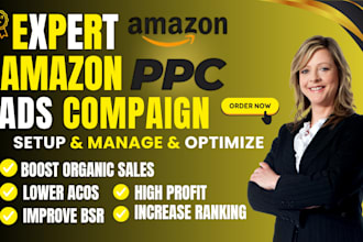 setup, manage and optimize your amazon PPC ads compaign