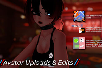 upload or edit a vrchat avatar for you