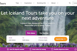 build travel agency wordpress website, travel and tour agency wordpress website