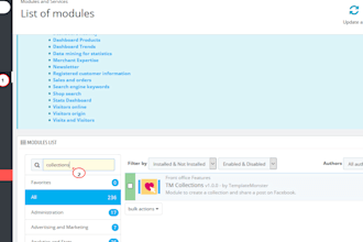 setup your prestashop online store, prestashop product listing, bug fix rank seo
