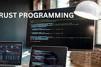 fix your programming in rust professionally, bug fix and error fix
